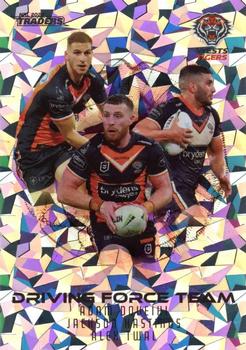 2023 NRL Traders Titanium - Driving Force Team Priority #DFTP16 Wests Tigers Front